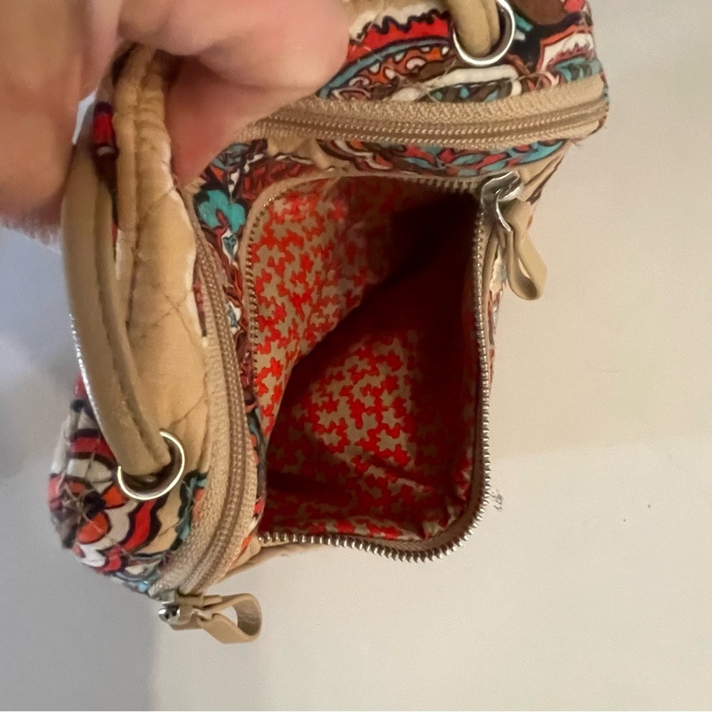 Vera Bradley RFID Crossbody Purse Bag Handbag In Desert Floral Print - Picture 12 of 15